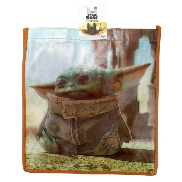 Star Wars Handbags - Baby Yoda The Child Grogu Mandalorian Tote Bag Star Wars Disney Lucas Boba Fett